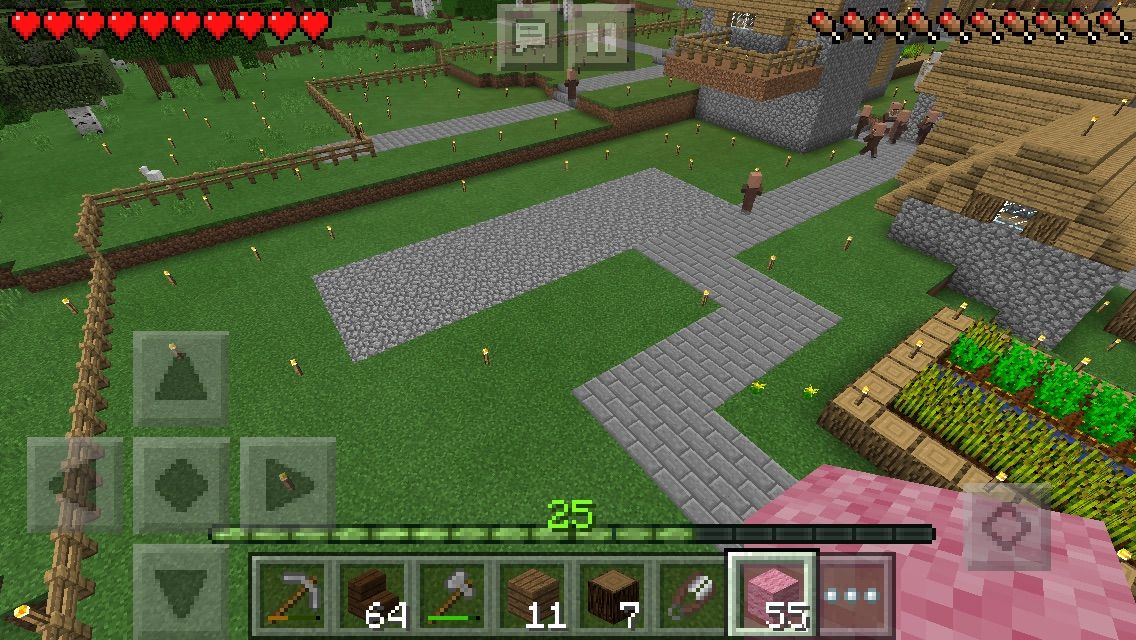 ゆっくり村に鍛冶屋を トシヤのゆっくりマイクラpe