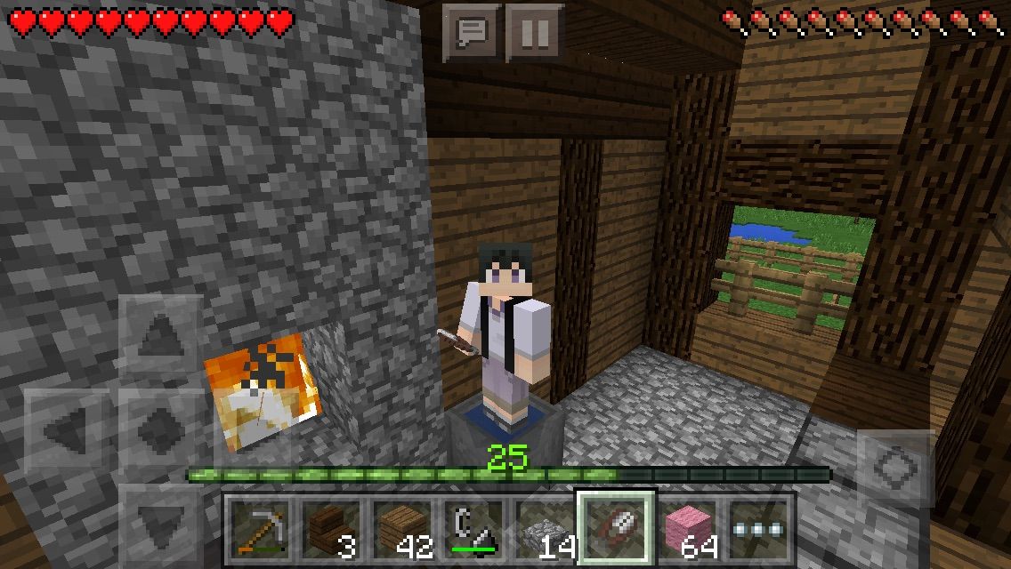 ゆっくり村に鍛冶屋を トシヤのゆっくりマイクラpe