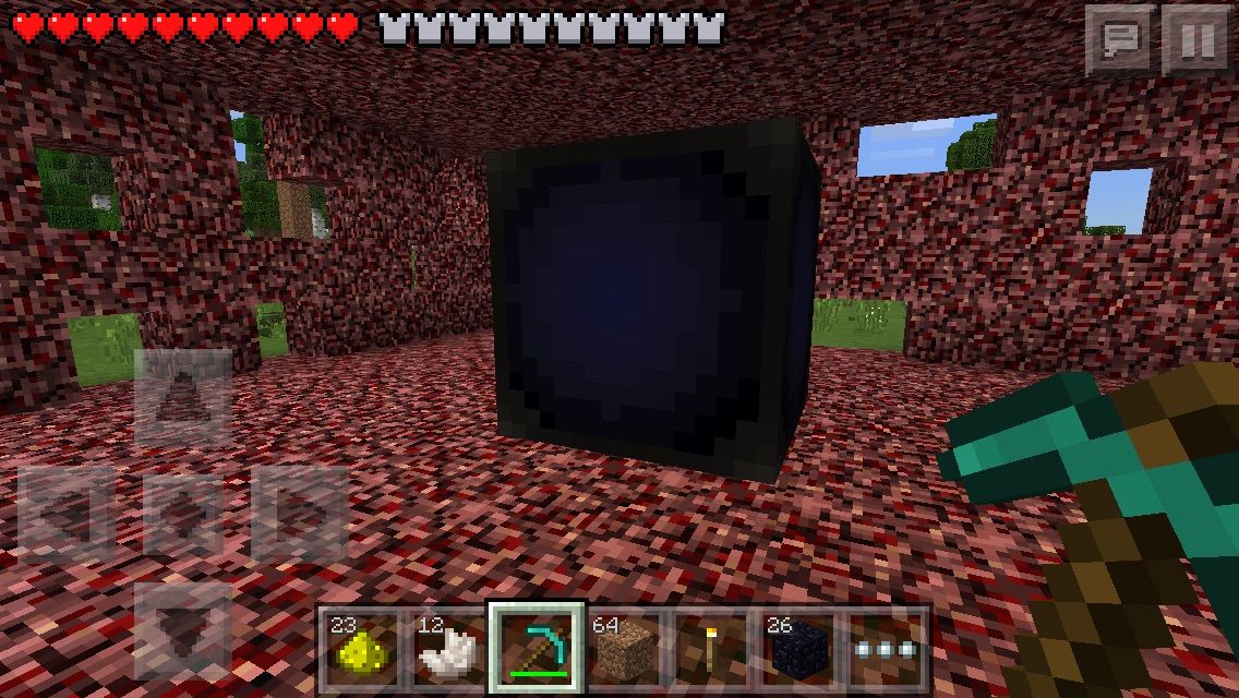 仮ネザーに行くぞ トシヤのゆっくりマイクラpe 仮ネザーに行くぞ トシヤのゆっくりマイクラpe