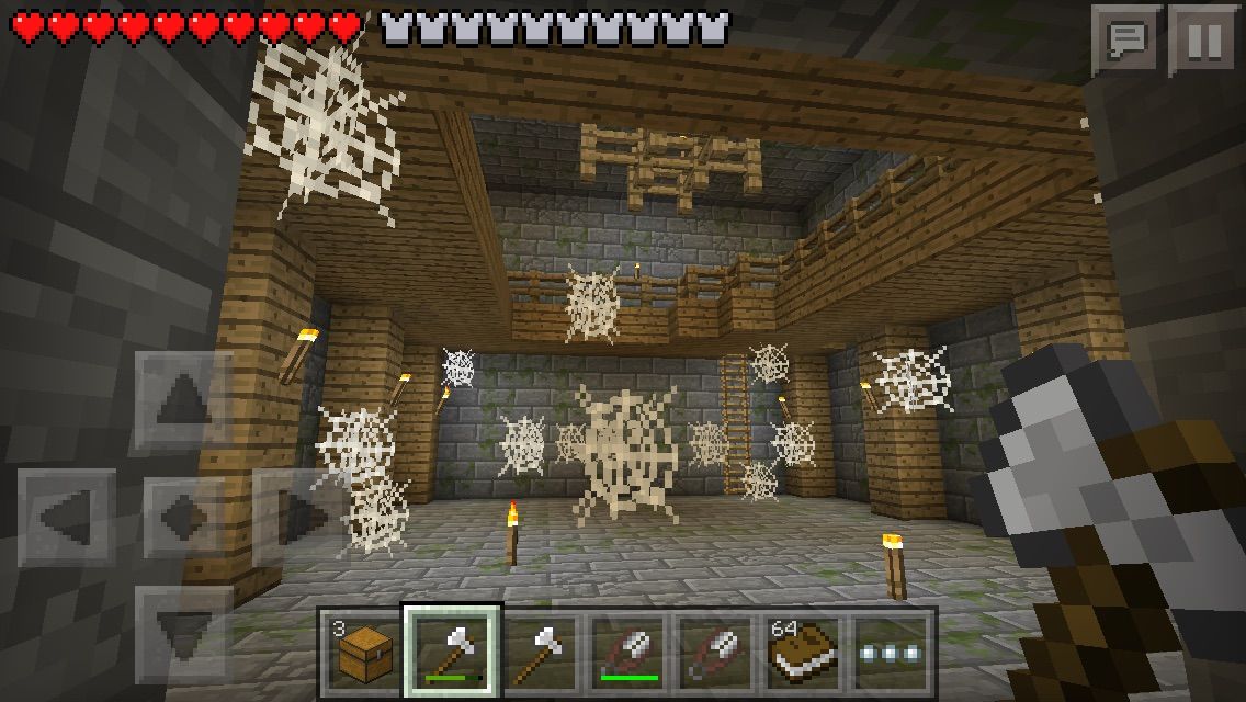 要塞から本を持って来る トシヤのゆっくりマイクラpe