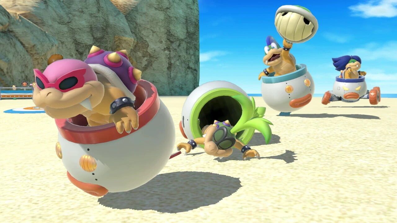 悲報 マリオカートでジャンプ台にバナナ置いたり乗った瞬間にサンダー落とすやつwwww スマブラ屋さん スマブラspまとめ攻略 悲報 マリオカートでジャンプ台にバナナ置いたり乗った瞬間にサンダー落とすやつwwww スマブラ屋さん スマブラspまとめ攻略