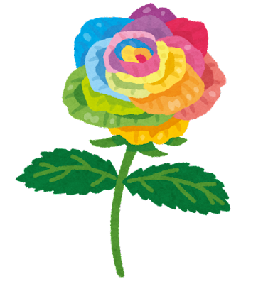 flower_rose_rainbow