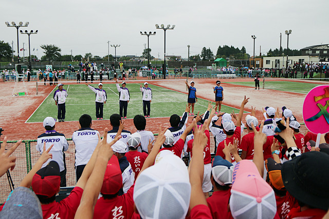 三重 東京がv 岩手国体 少年男女 ソフトテニス サプリメンツ