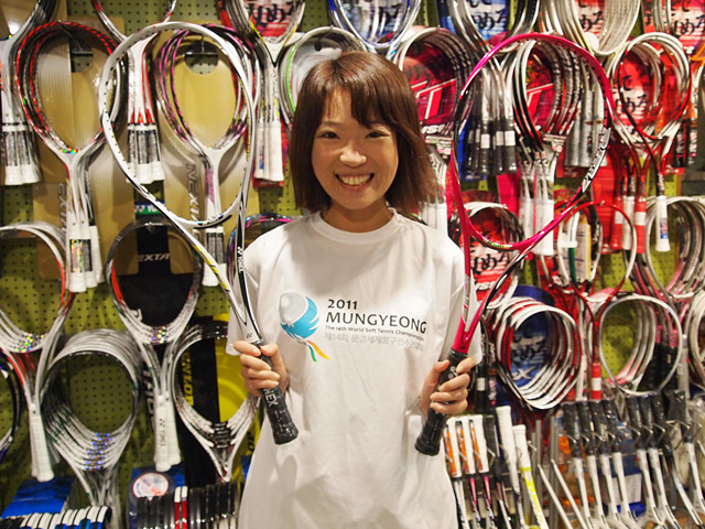 YONEX☆幻の「激レア」Tシャツ試着!!☆ : ソフトテニス☆サプリ