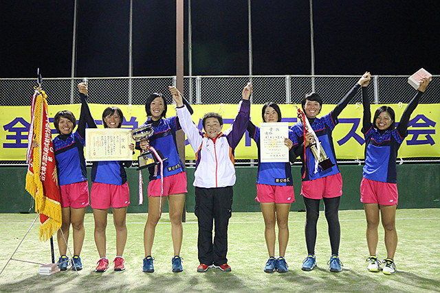 新チーム始動 東京女子体育大学 その１ ソフトテニス サプリメンツ