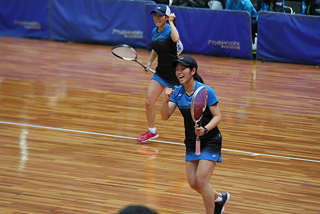 YONEX神谷選手現役引退へ◇全日本インドア@大阪◇ : ソフトテニス