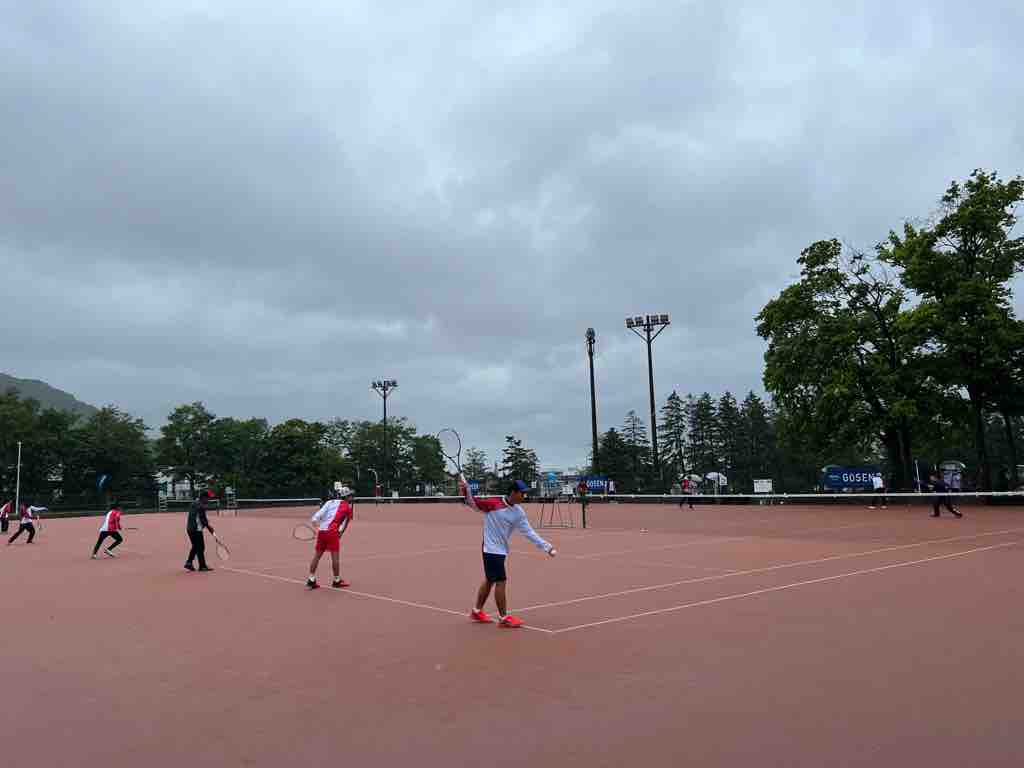 雨天順延 ハイジャパ シングルス１日目 ソフトテニス サプリメンツ