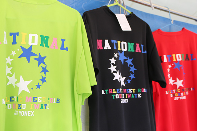 岩手国体 メーカーブース速報 ソフトテニス サプリメンツ