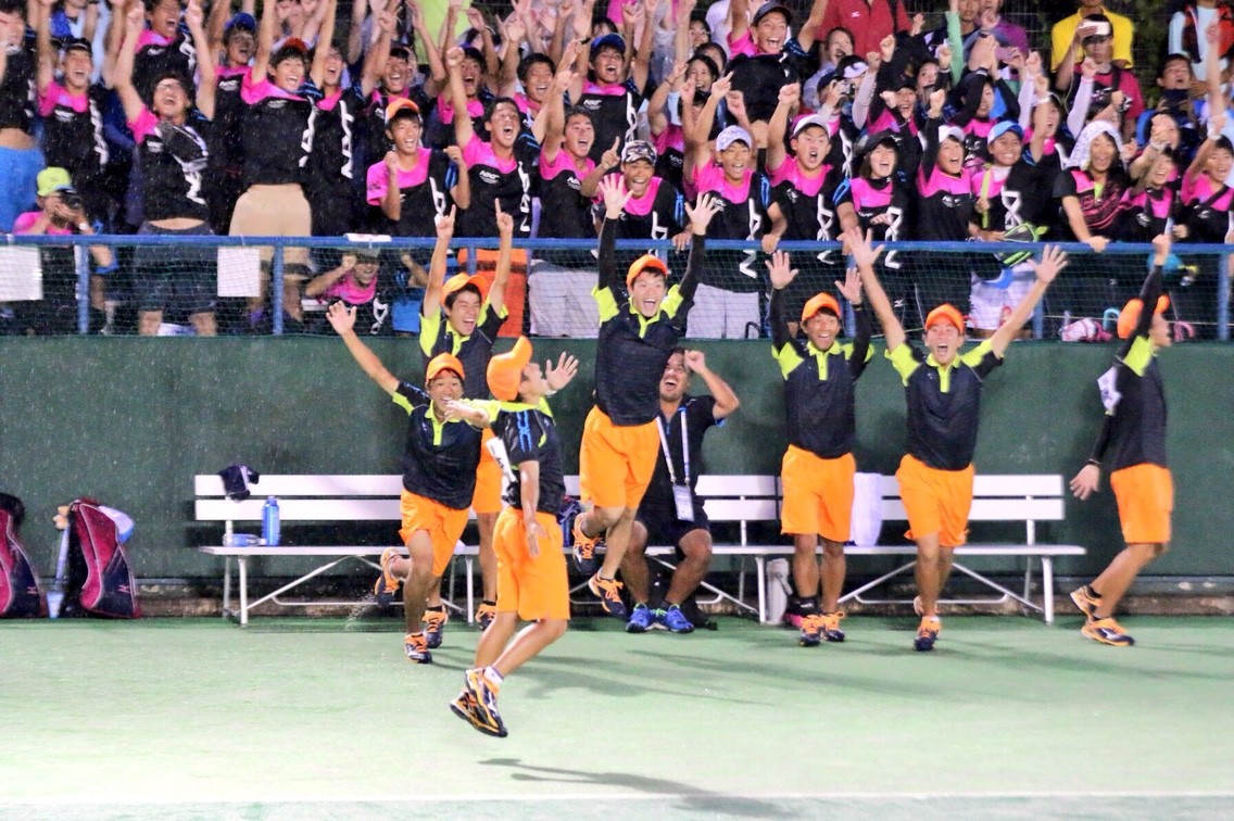 羽黒がv 福島ｲﾝﾀｰﾊｲ 男子団体戦 ソフトテニス サプリメンツ