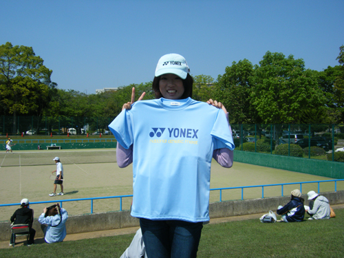 チーバくん×ヨネックス＝2010千葉国体Tシャツ☆ : ソフトテニス