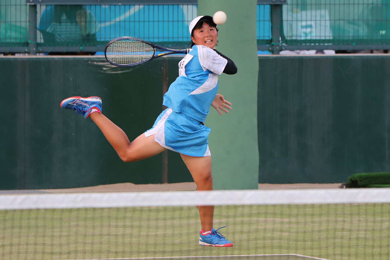 日本一の笑顔 石川インターハイ 女子団体 ソフトテニス サプリメンツ