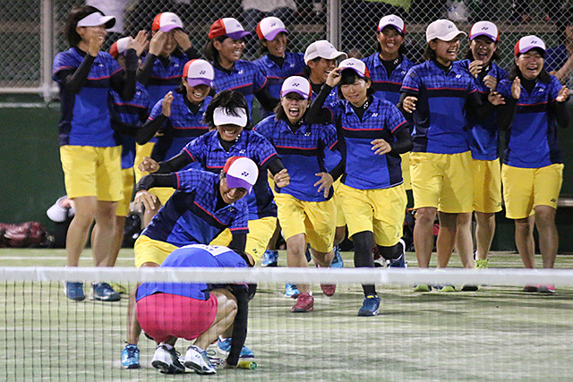 新チーム始動!!◇東京女子体育大学◇その1 : ソフトテニス 新チーム始動!!◇東京女子体育大学◇その1 : ソフトテニス