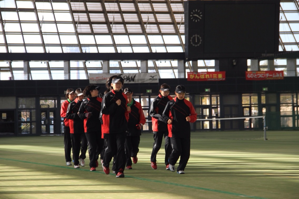 全日本アンダー合宿に来ています ソフトテニス サプリメンツ