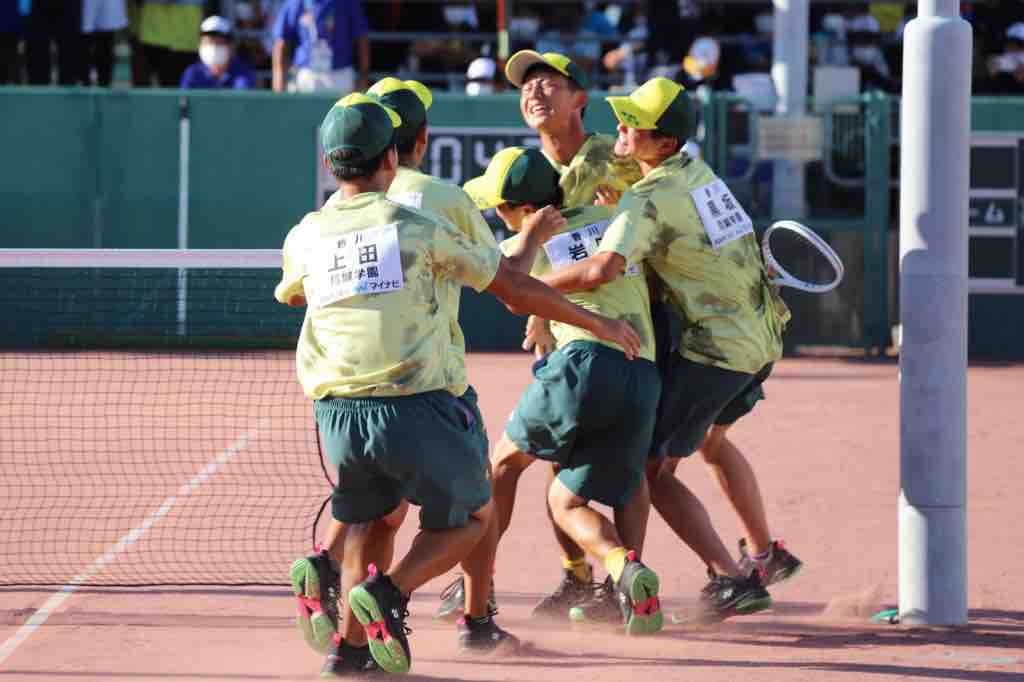 尽誠学園がV!!◇愛媛インターハイ◇男子団体 : ソフトテニス☆サプリメンツ