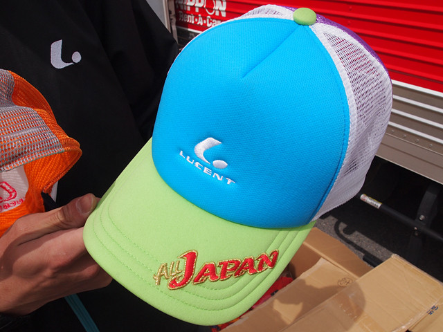 YONEX カラフルキャップ ALL JAPANインハイ限定 ALL JAPAN カラフル