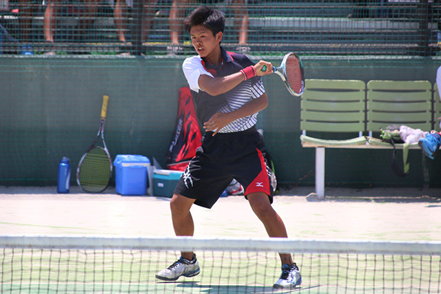 下原 林がv 三重インターハイ 男子個人 ソフトテニス サプリメンツ