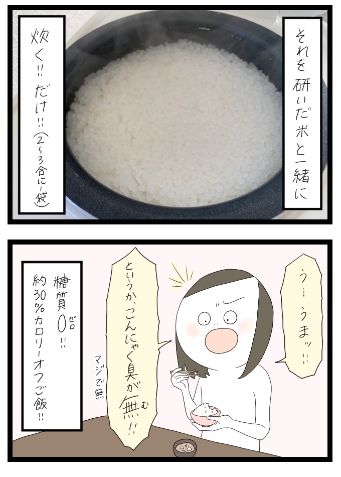 こんにゃくの米2