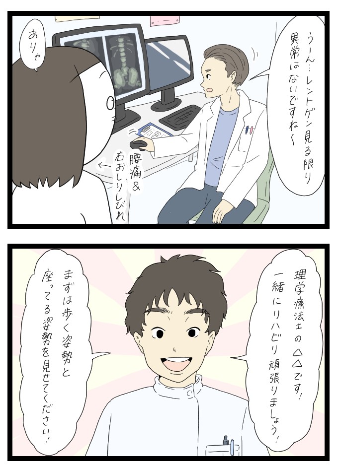 腰痛がひどい話1