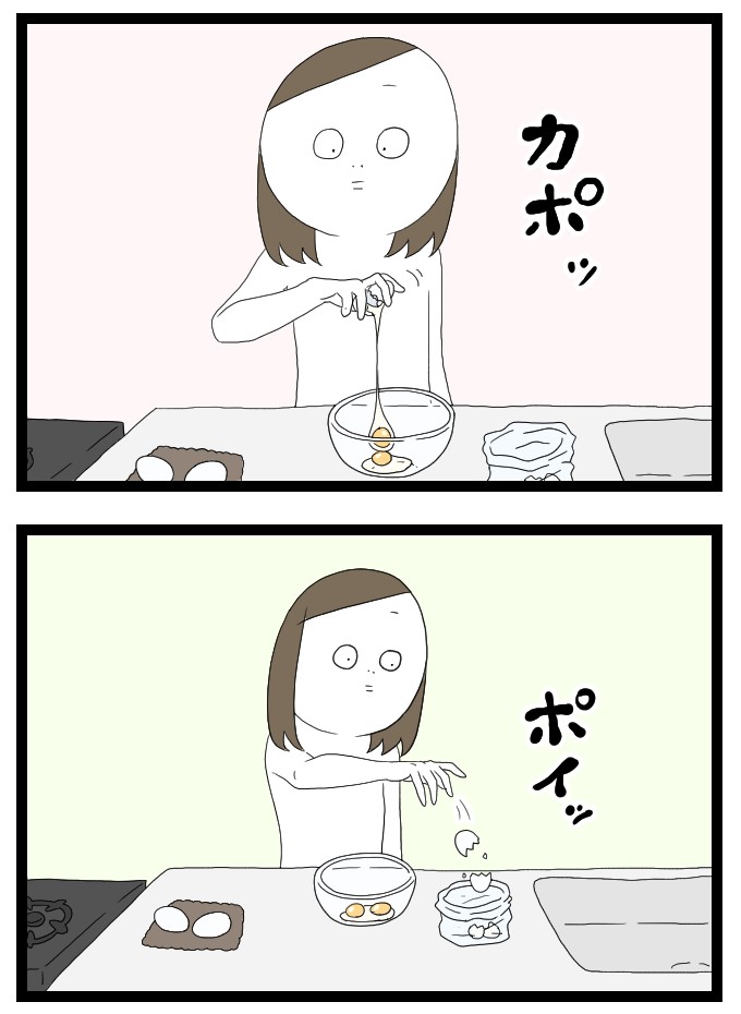 無心の卵割り3