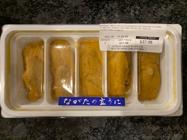 One World Marketのウニ ミシガン デトロイト美食倶楽部