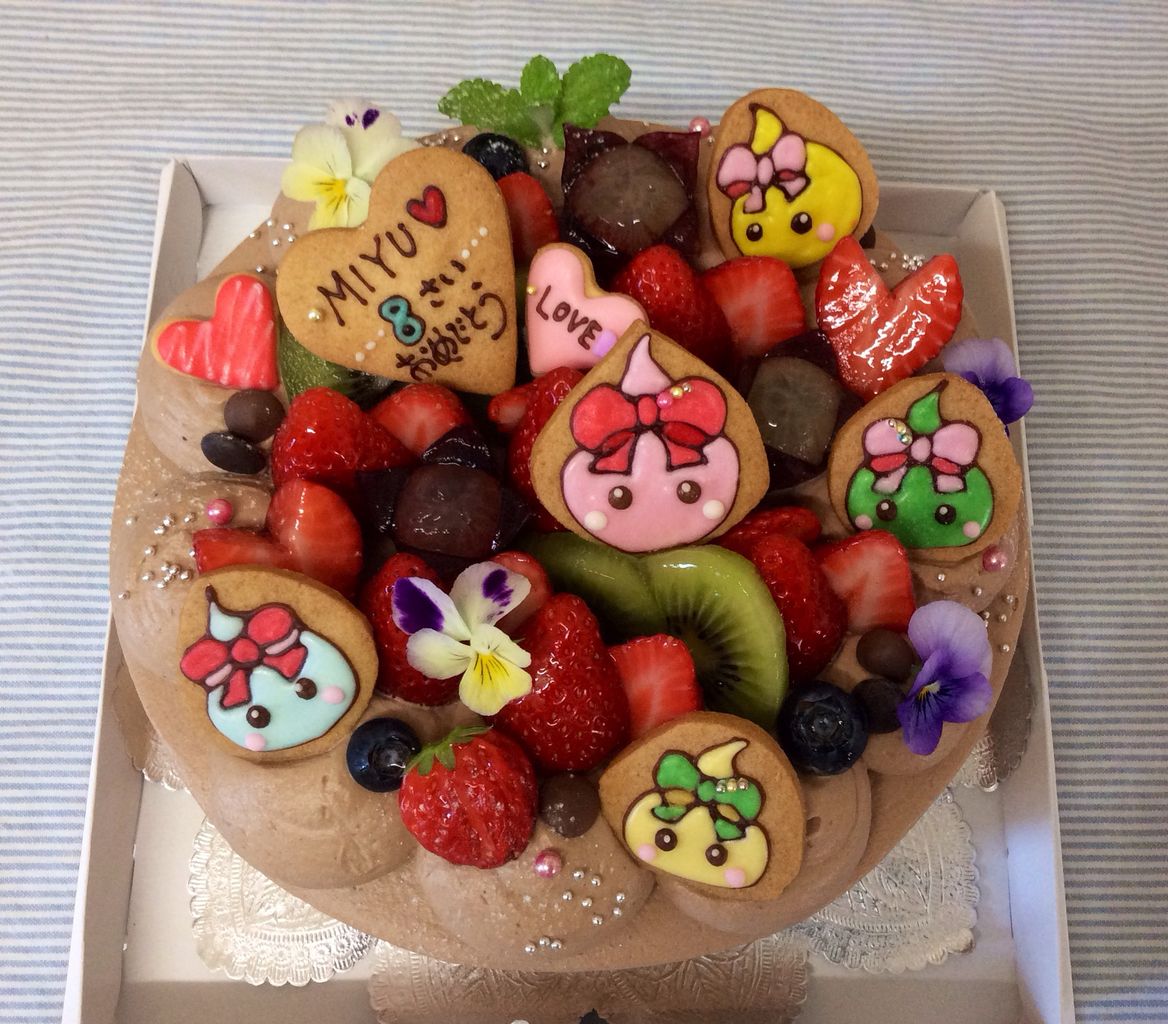 ほっぺちゃんのお誕生日ケーキ Rina S