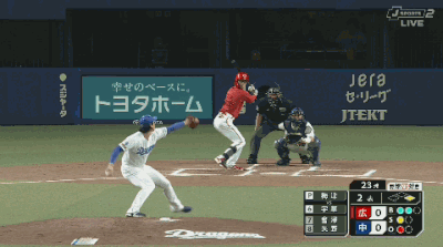 【悲報】広島、謎の選手がチーム最多本塁打になってしまう