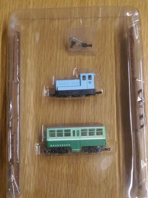 ナローゲージ 富別簡易軌道 自走客車/ディーゼル機関車＋セット 4点