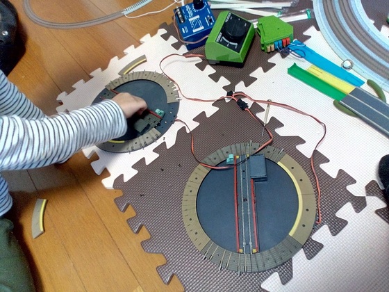 【新作入荷!!】 TOMIXの旧ターンテーブル(2) : スロハユニフの工作日誌 鉄道模型