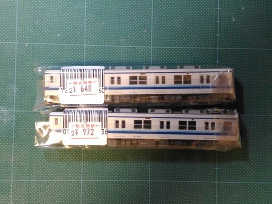 GM 東武 8000系 セイジクリーム 8551編成 組立加工品 2両セット