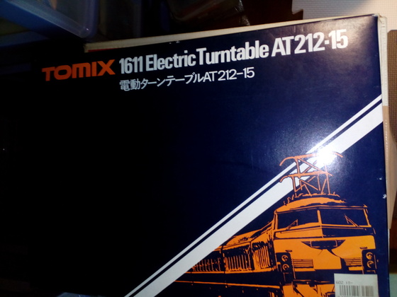 TOMIX 1611 電動ターンテーブル AT212-15 動作未確認 - メルカリ