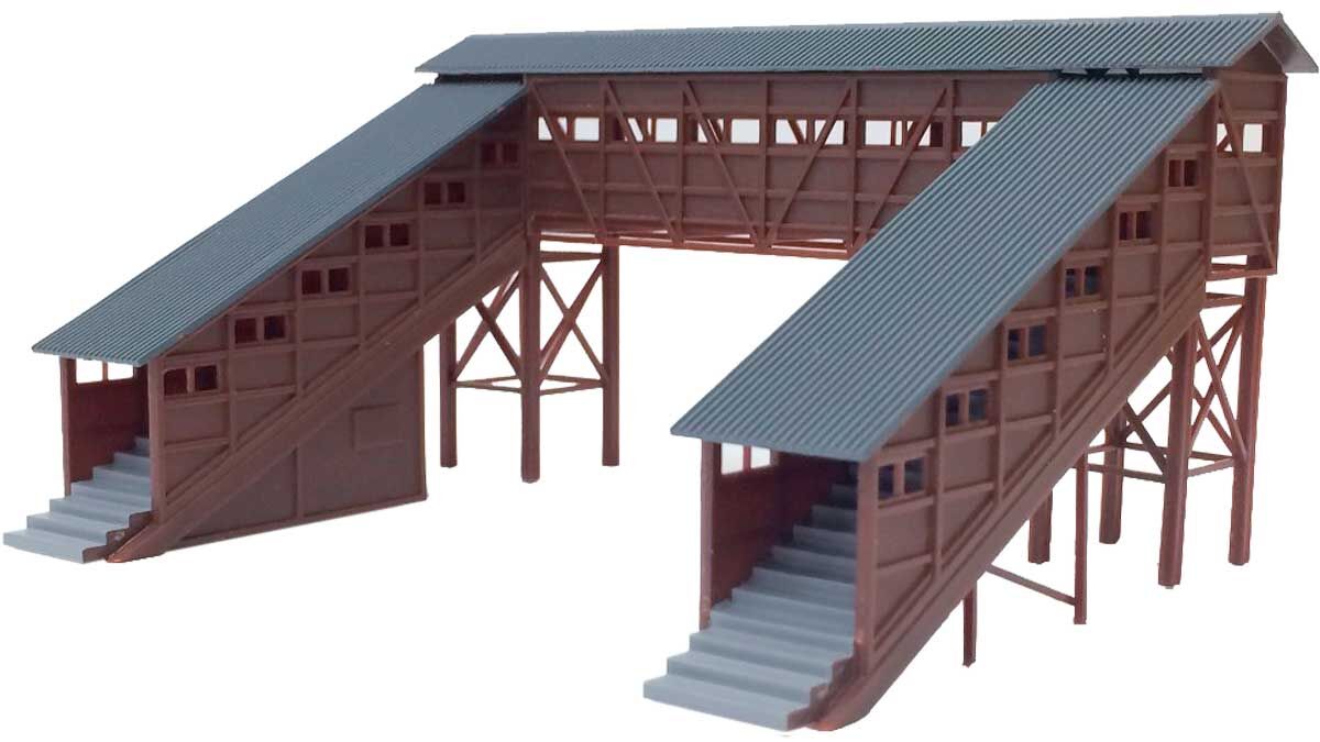 TOMIX・跨線橋（ジャンク）のリメイク（1