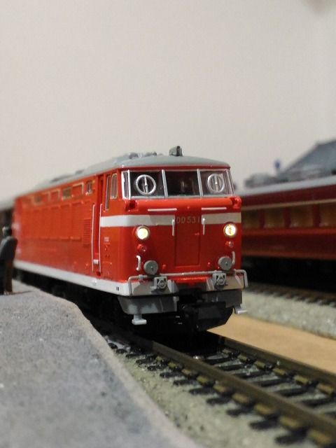 DD53 ディーゼル機関車 マイクロエース ライト点灯動力動作確認済ジャンク品 DD53 ディーゼル機関車 マイクロエース ライト点灯動力動作確認