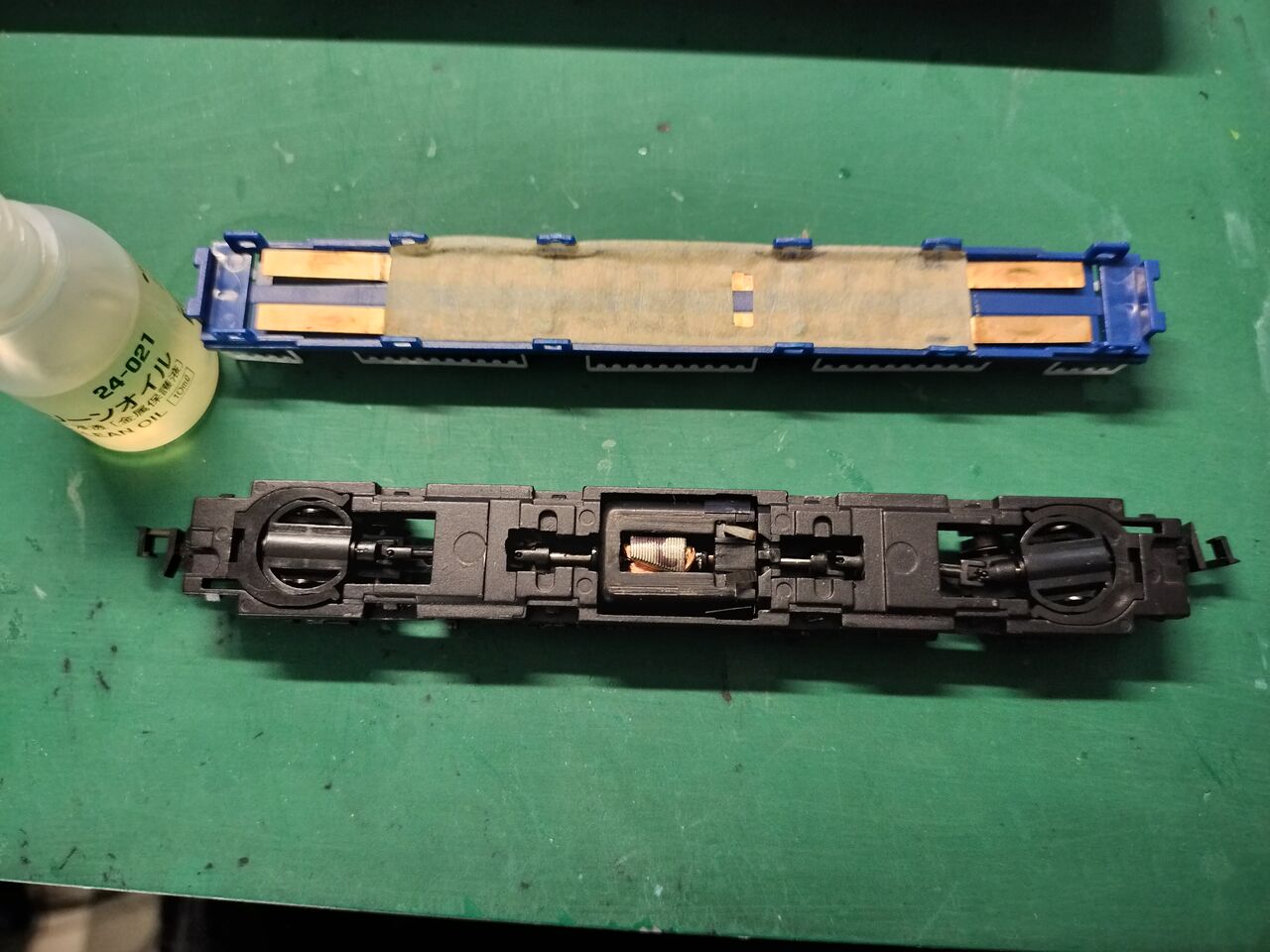 マイクロ　185系 Nゲージ 7両セット　ジャンク マイクロエース・185系(新塗装・ジャンク)の修理（7