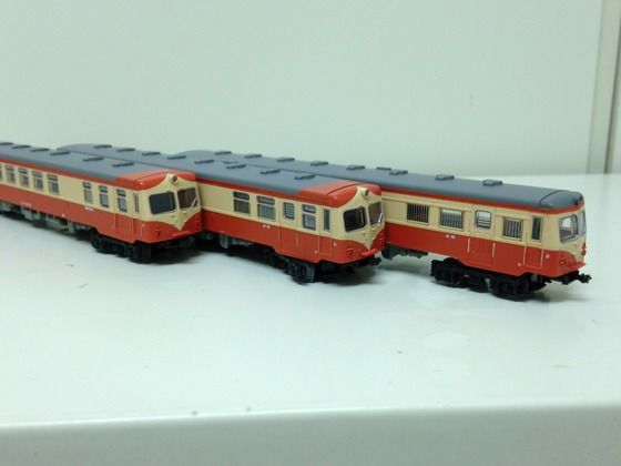 □鉄道コレクション第22弾 国鉄キハユニ15-2/15-6/16-10 3種
