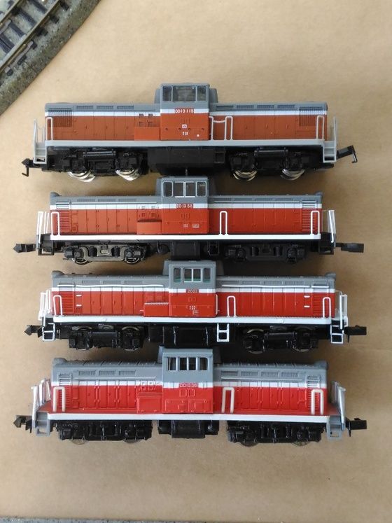 トミーナインスケール・DD13の分解整備（2） : スロハユニフの