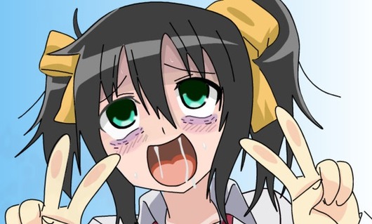 あへ顔Wピース