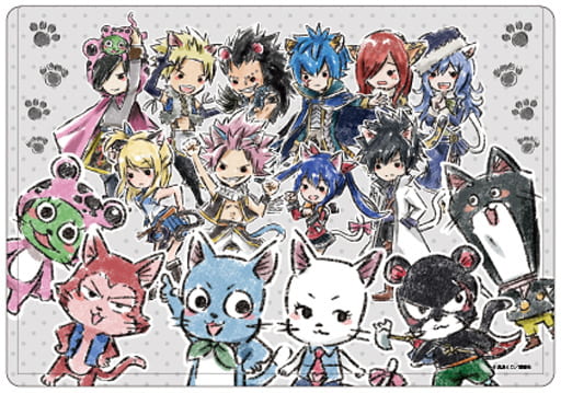 集合デザイン 03.猫の日ver. グラフアートデザイン キャラクリアケース