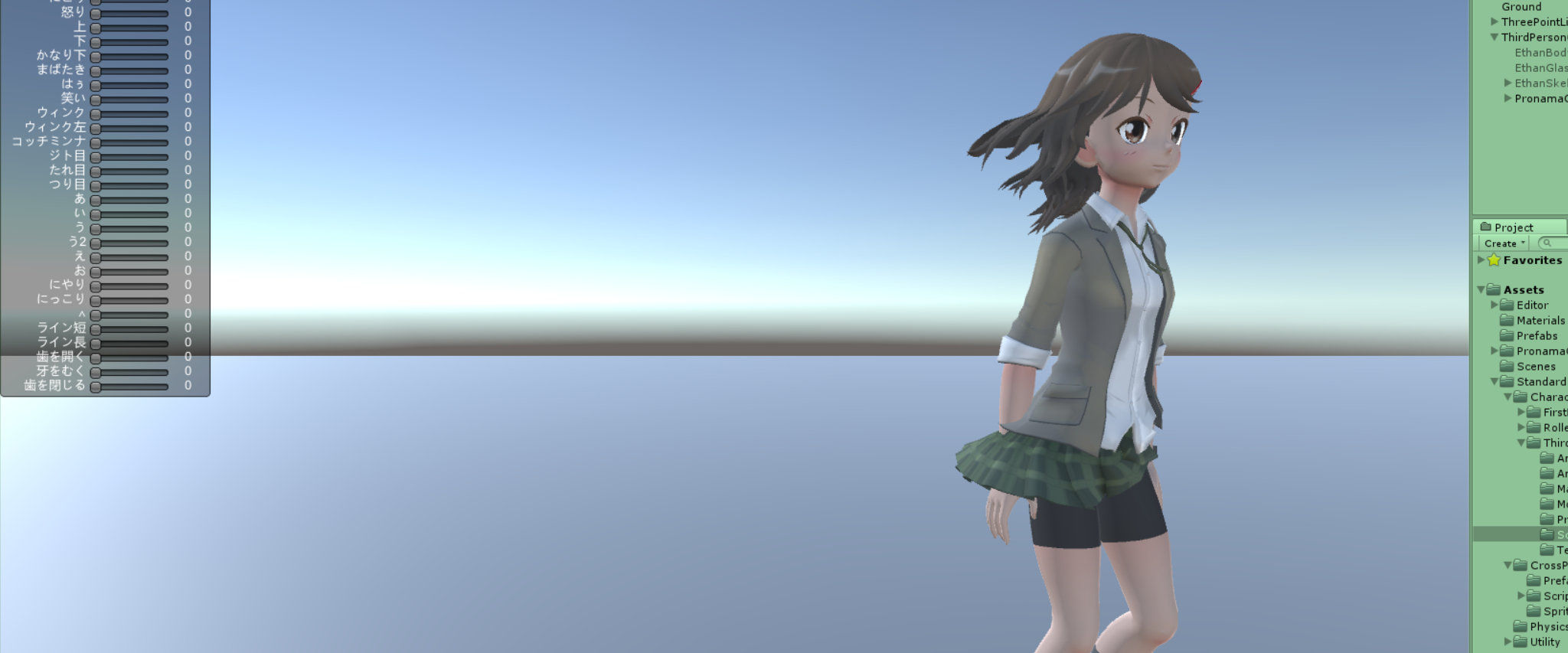 キャラ操作 Thirdpersoncontrollerでキャラを動かしてみた Unity3d ねぎたまらぼ