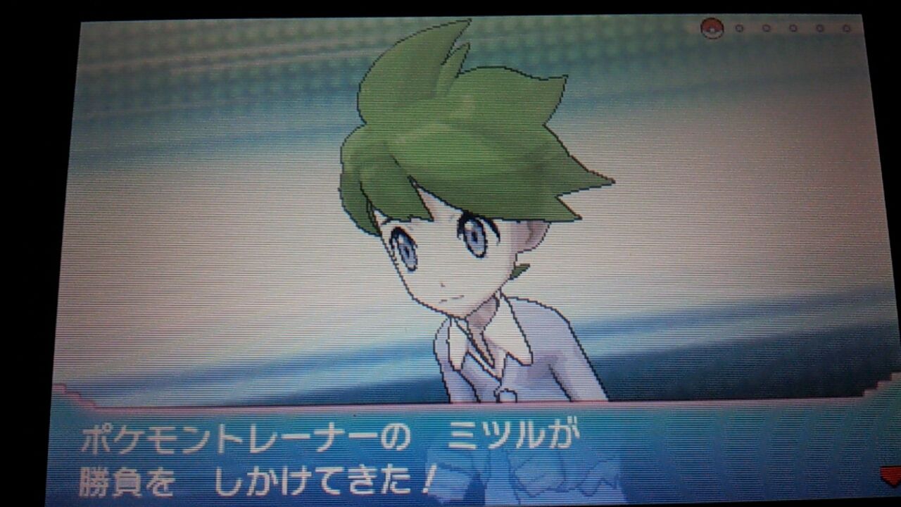ポケモンアルファサファイア第９話 ハルカ ミツルとの戦い ３つめのバッジをゲット ａｊのゲーム日記