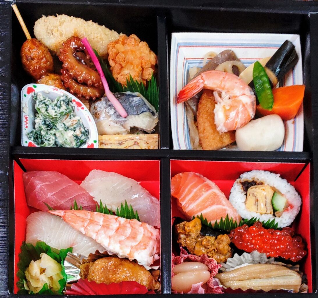 すし折詰弁当 ２０００円 税込 寿司割烹新太郎の美味しいお話し