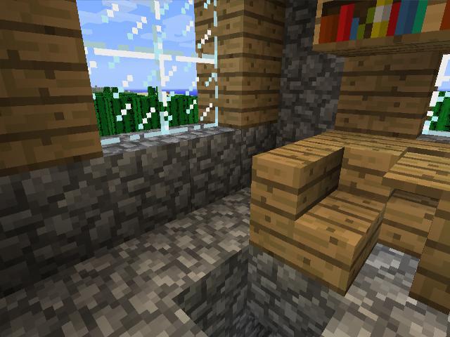 観音開き扉制作 おいでよ マインクラフトの砂漠