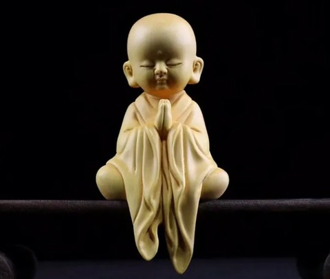 木彫り小坊主
