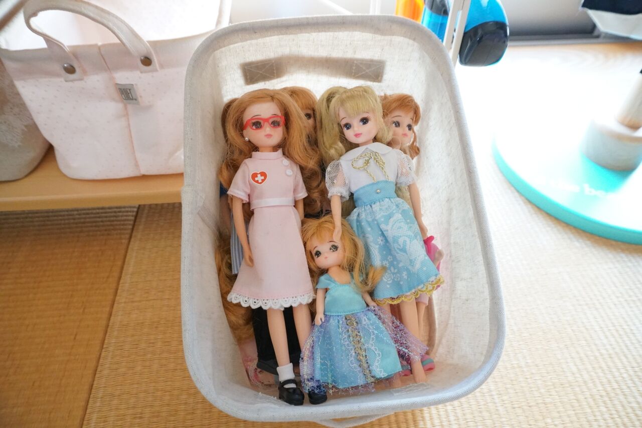 Stayhomeで整える リカちゃんグッズの収納 かざみどり Stayhomeで整える リカちゃんグッズの収納 かざみどり