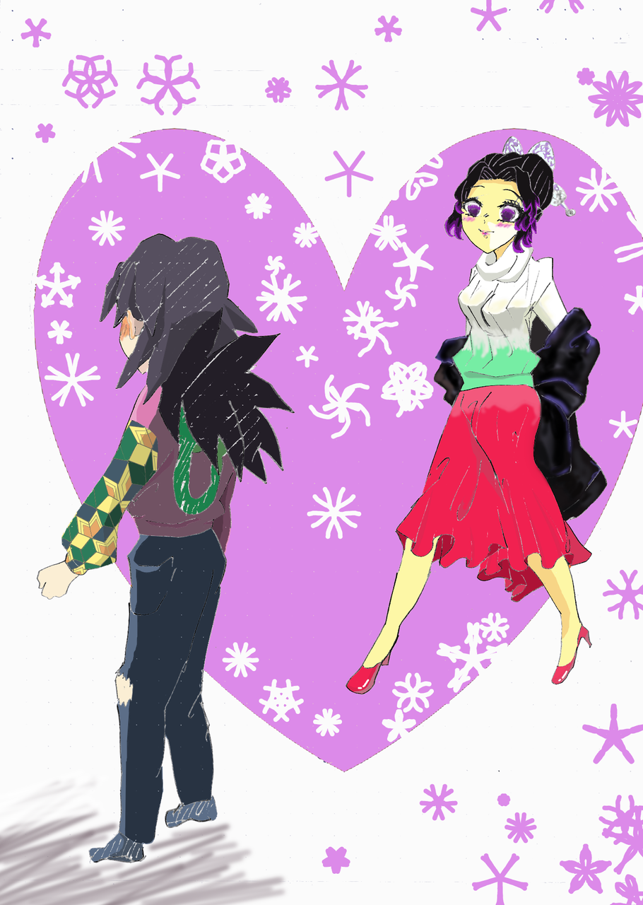 小５ 鬼滅の刃 カップリング ２ 富岡義勇は誰をデートに誘うのか 小学生 絵筆ちゃんのblog