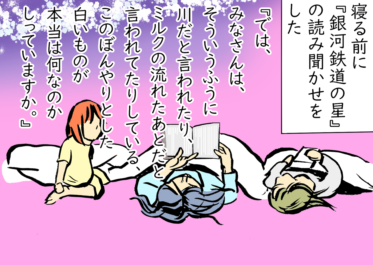 銀河鉄道の星 お母さんは僕を許してくれるだろうか 小学生 絵筆ちゃんのblog