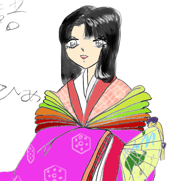 猫かぐや姫 小学5年が国語単元 竹取物語 の絵を描いた 小学生 絵筆ちゃんのblog 猫かぐや姫 小学5年が国語単元 竹取物語 の絵を描いた 小学生 絵筆ちゃんのblog