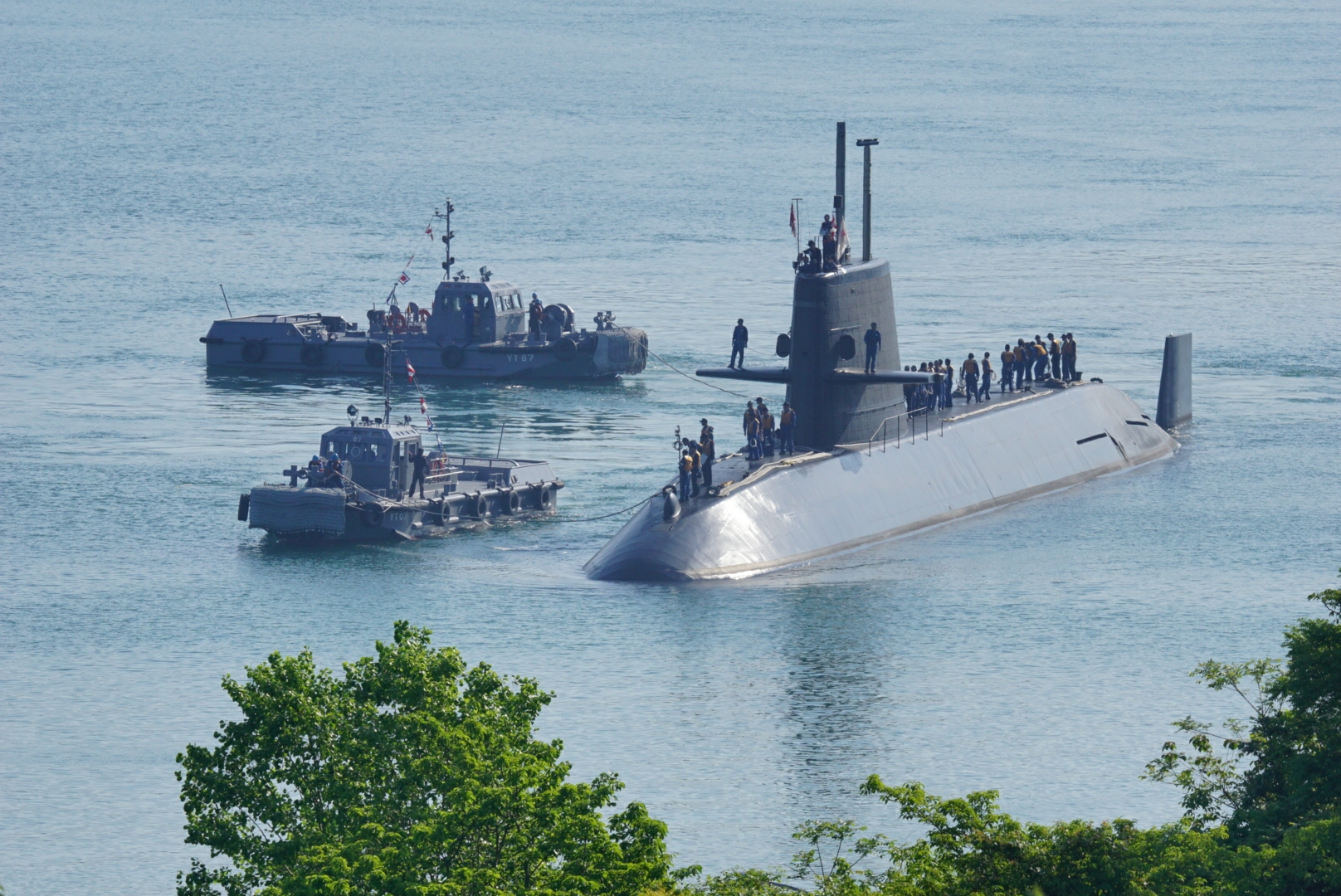 潜水艦「くろしお」舞鶴基地入港③ 2019/5/17 : すーさんの艦活日記