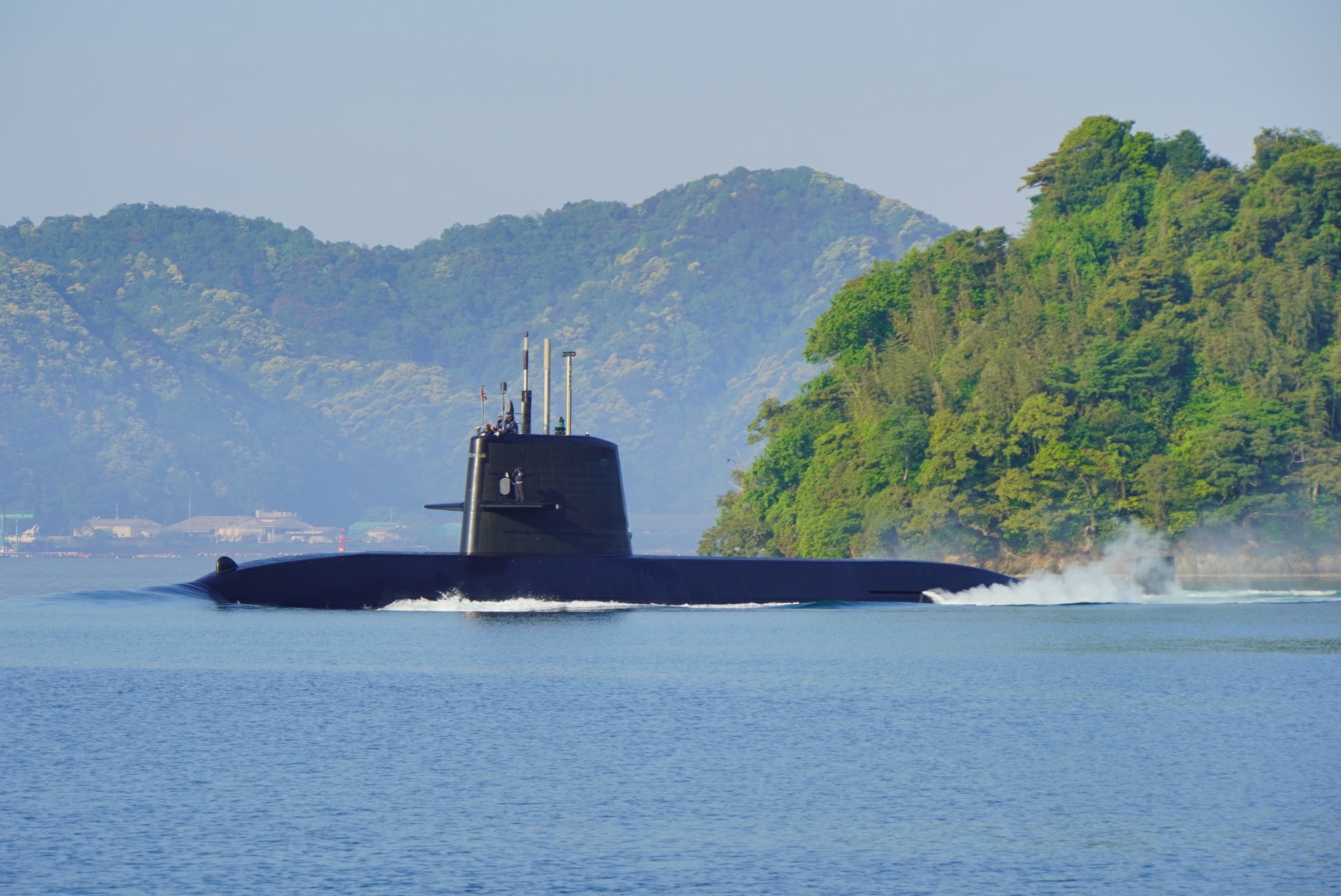 潜水艦「くろしお」舞鶴湾往路③ 2019/5/17 : すーさんの艦活日記