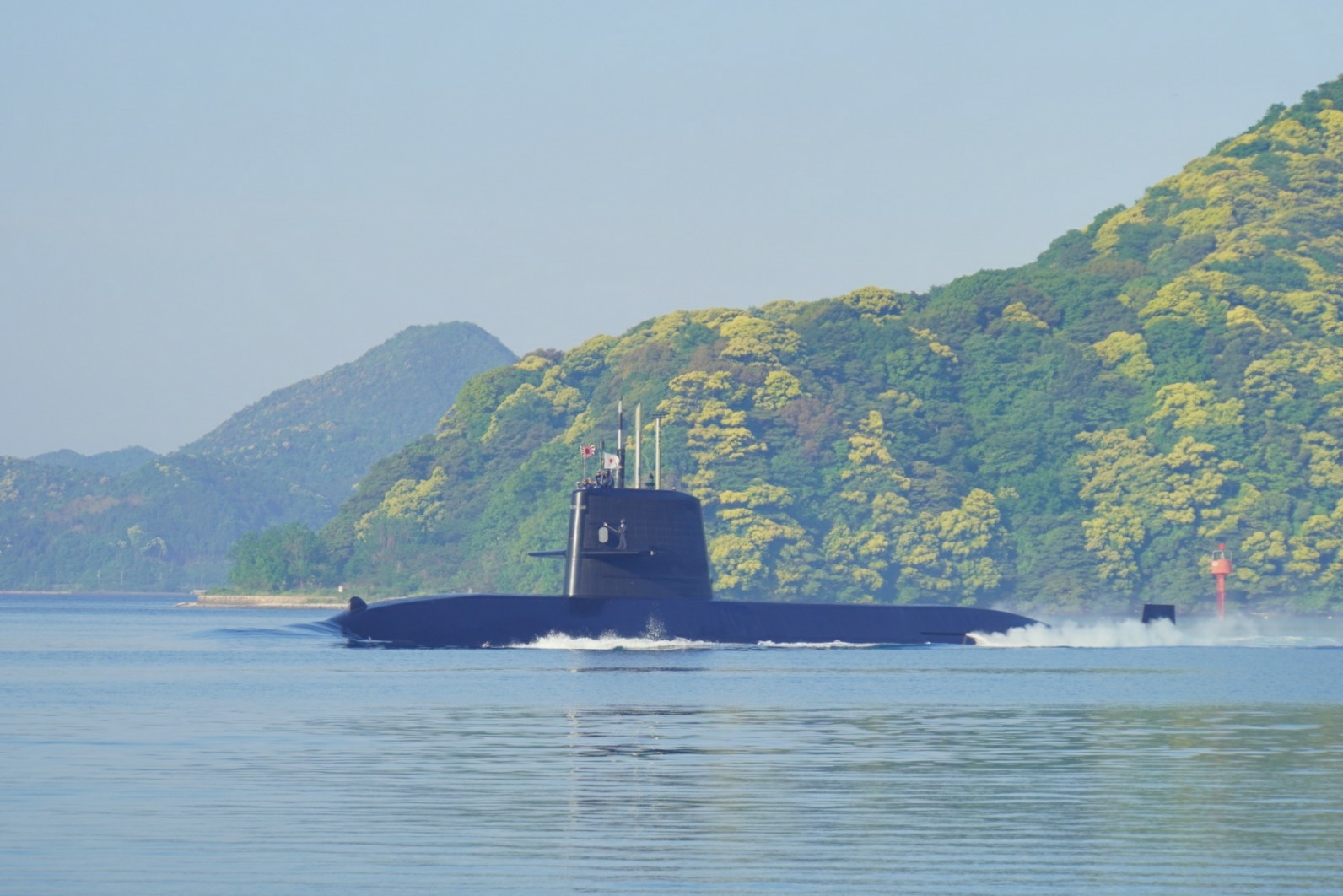 潜水艦「くろしお」舞鶴湾往路② 2019/5/17 : すーさんの艦活日記