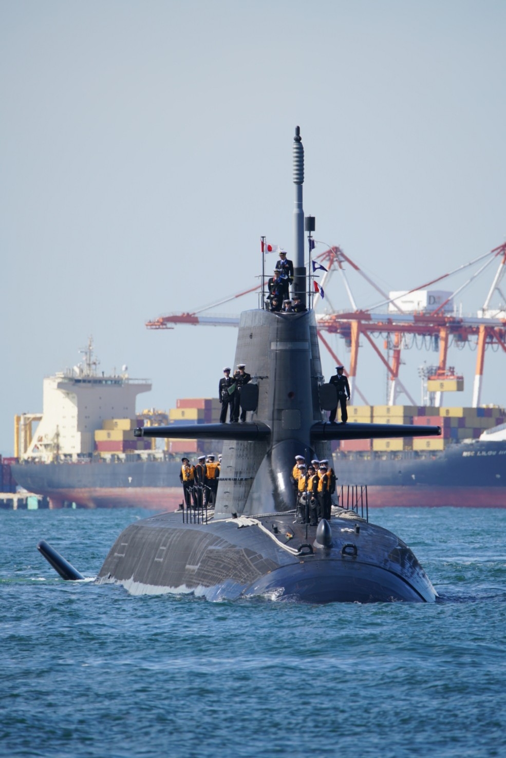 潜水艦「はくげい」大阪港入港② 2025/11/8 : すーさんの艦活日記